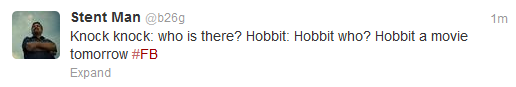 Hobbit some fun?